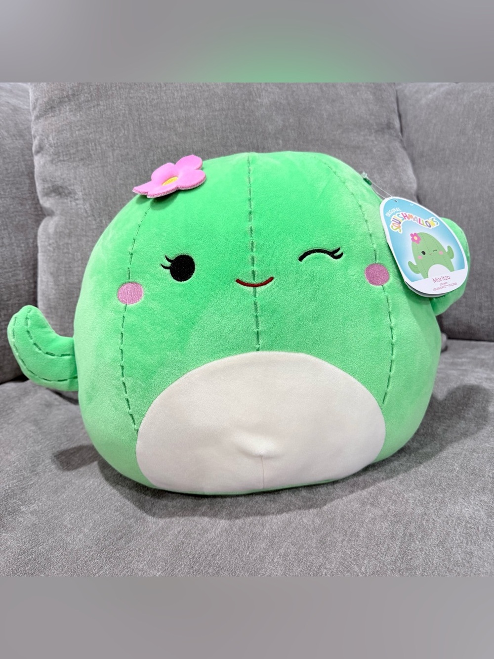 Squishmallows Maritza Cactus 12 Inch Green Plush NWT Original Tag #619